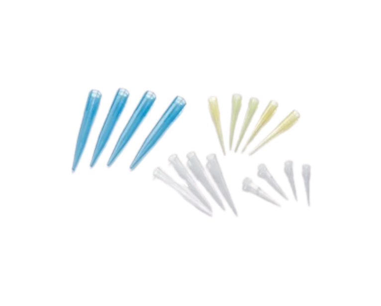Embouts de pipetage (standard et à filtre) et portoirs